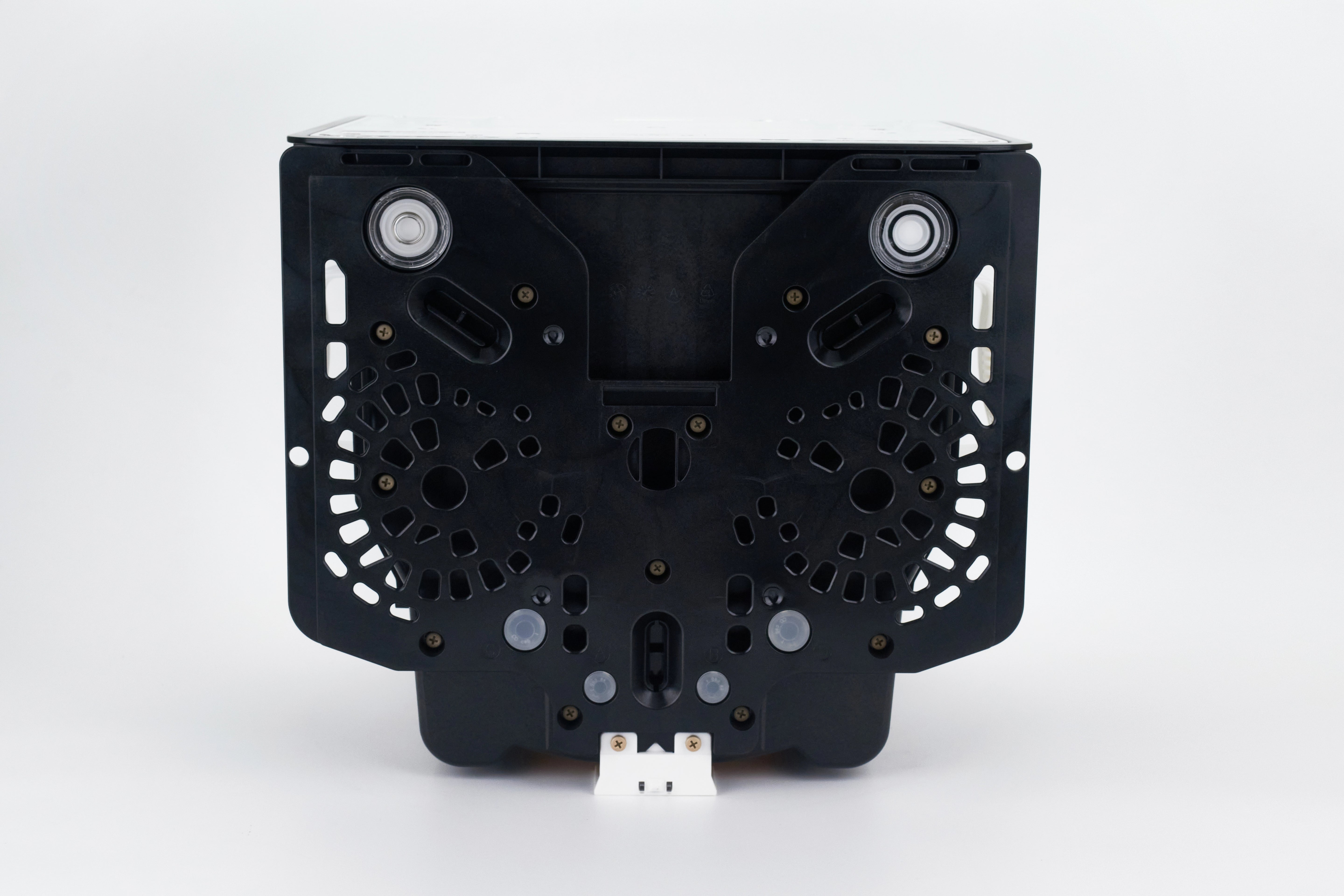 Bottom view of eFOUP with 2 N2 purge points