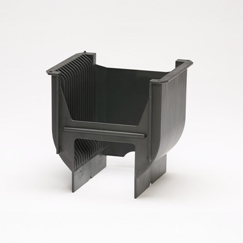 Front side of 6" cassette with 13 slot and BI-PITCH made from e-mateX®FB-0437 material
