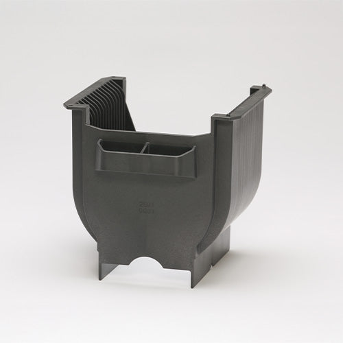 Back side of 6" cassette with 13 slot and BI-PITCH made from e-mateX®FB-0437 material