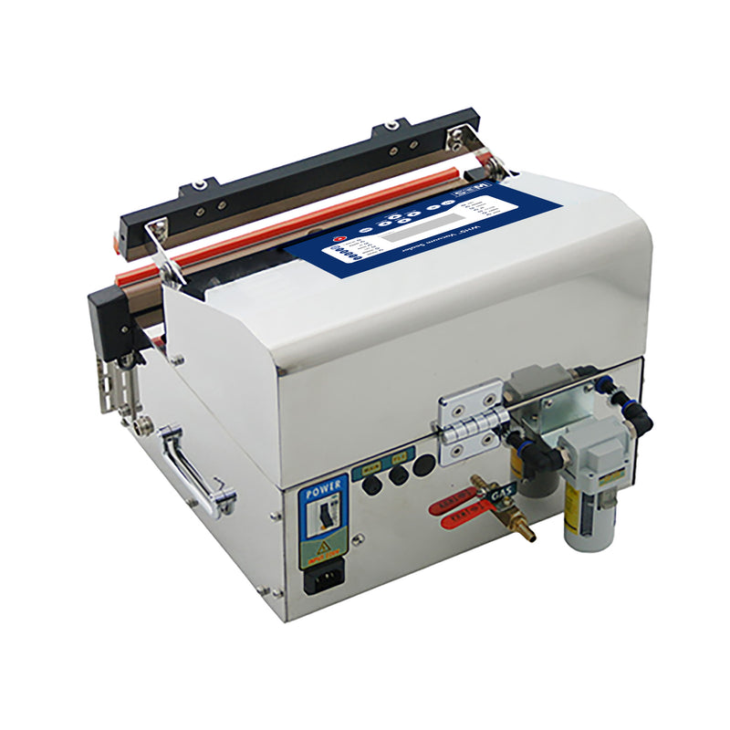 Back side of WHS® 350 mm motor driven vacuum sealer