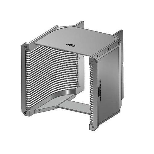 Eight inch WHS-M1 Aluminum cassette. Comes with 25 flat slots and a End wall/H-bar top-bottom configuration.