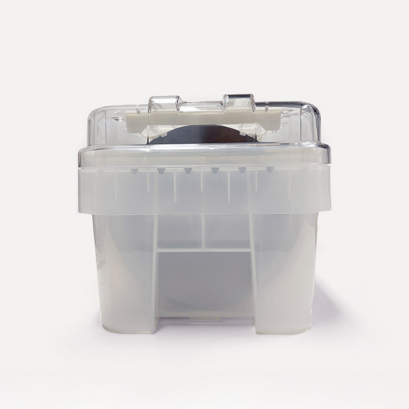ePRO wafer shipping box for 8 inch wafers with clear lid
