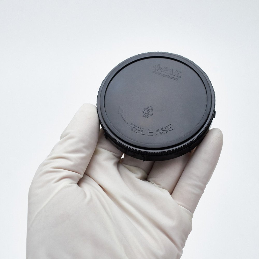 ePAK Conductive polypropylene coin style shipper for 2.5 inch wafers 