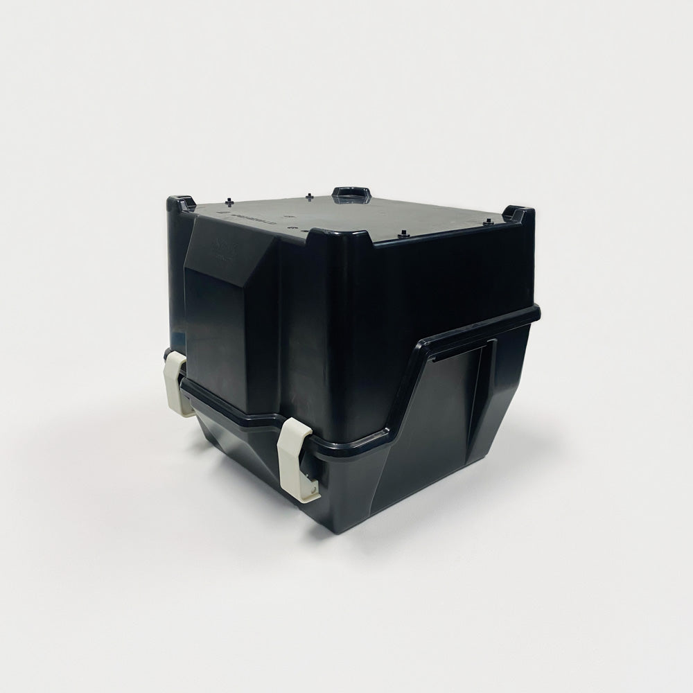 Storage box for 8" semiconductor process boat made of Carbon fiber